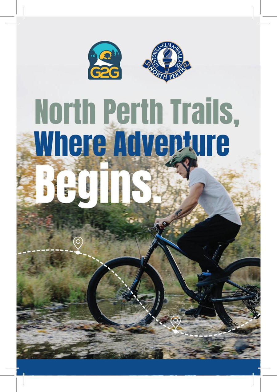G2G Trail postcard, front