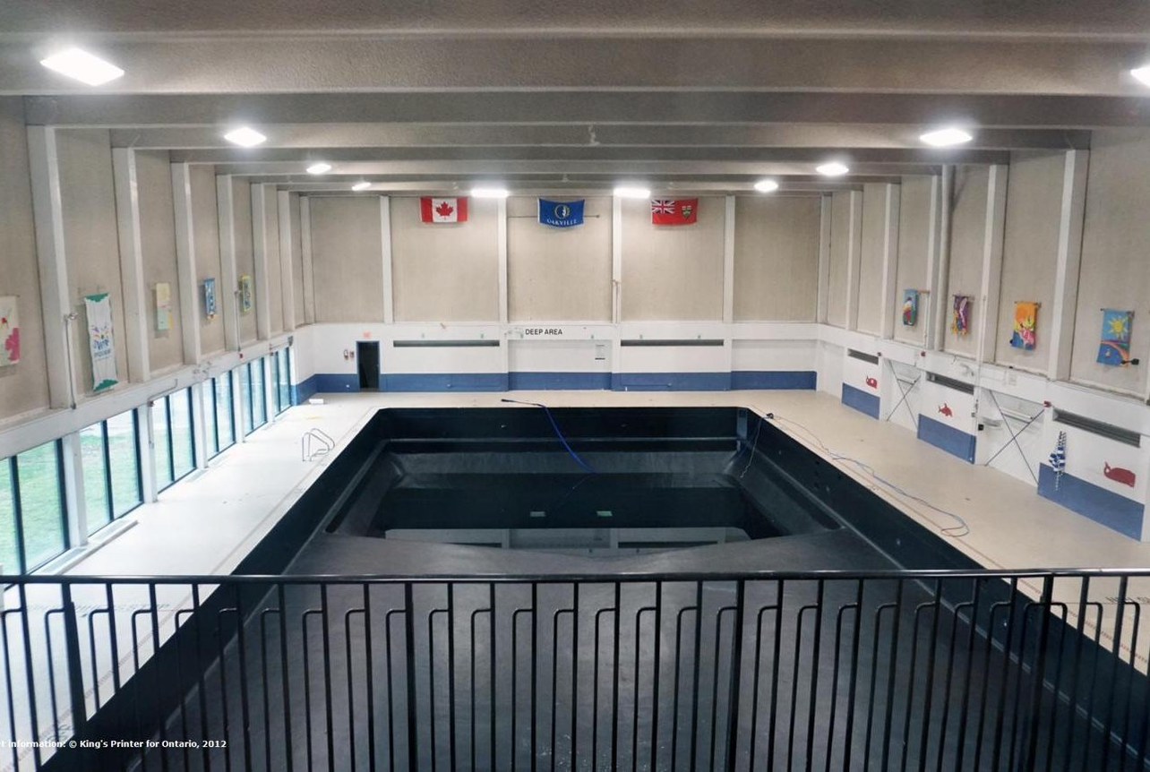 Centennial Pool before reactivation